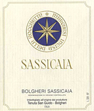 Sassicaia 1997  Tenuta San Guido